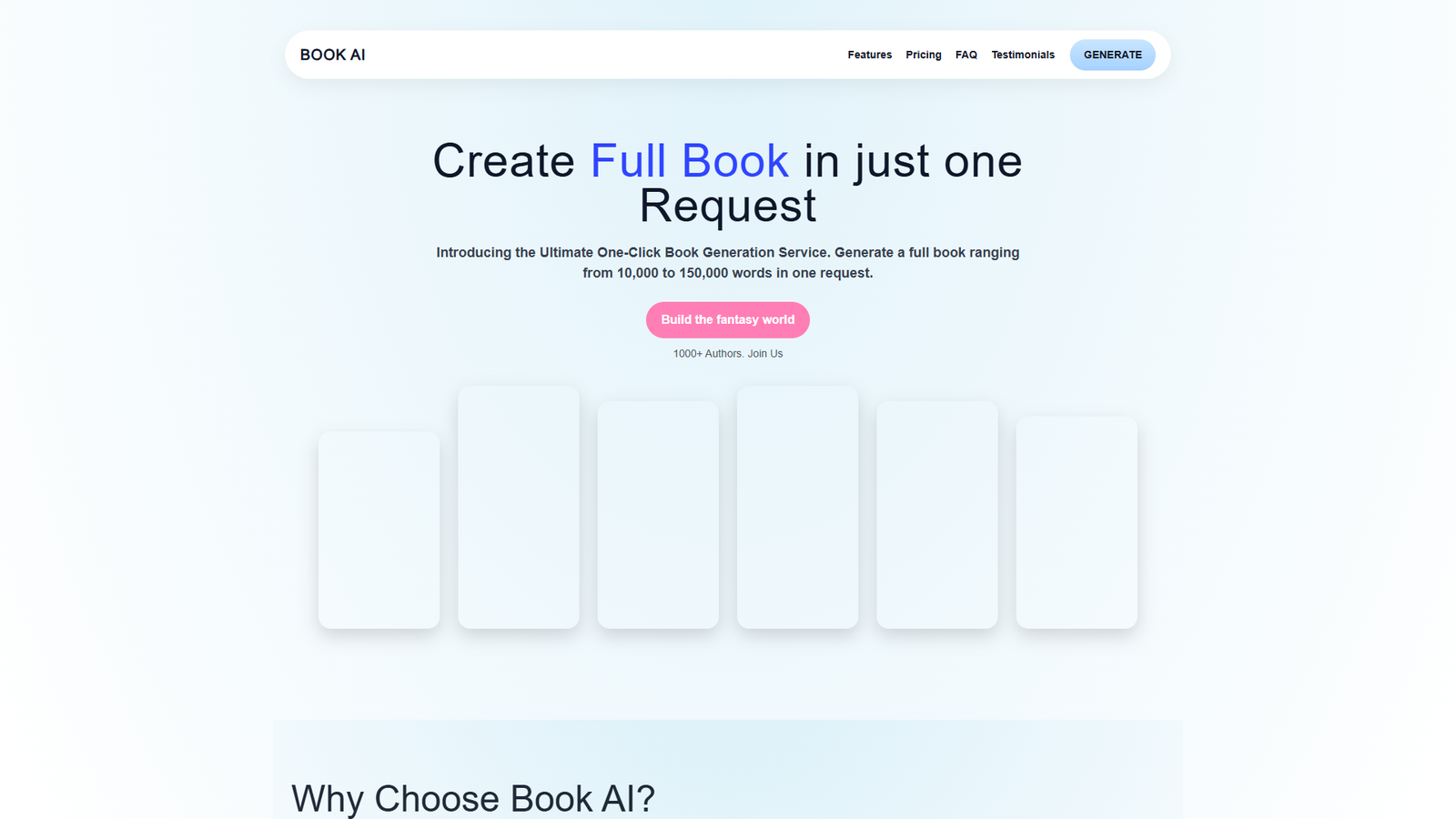 Book AI — интерфейс нейросети Book AI — интерфейс нейросети