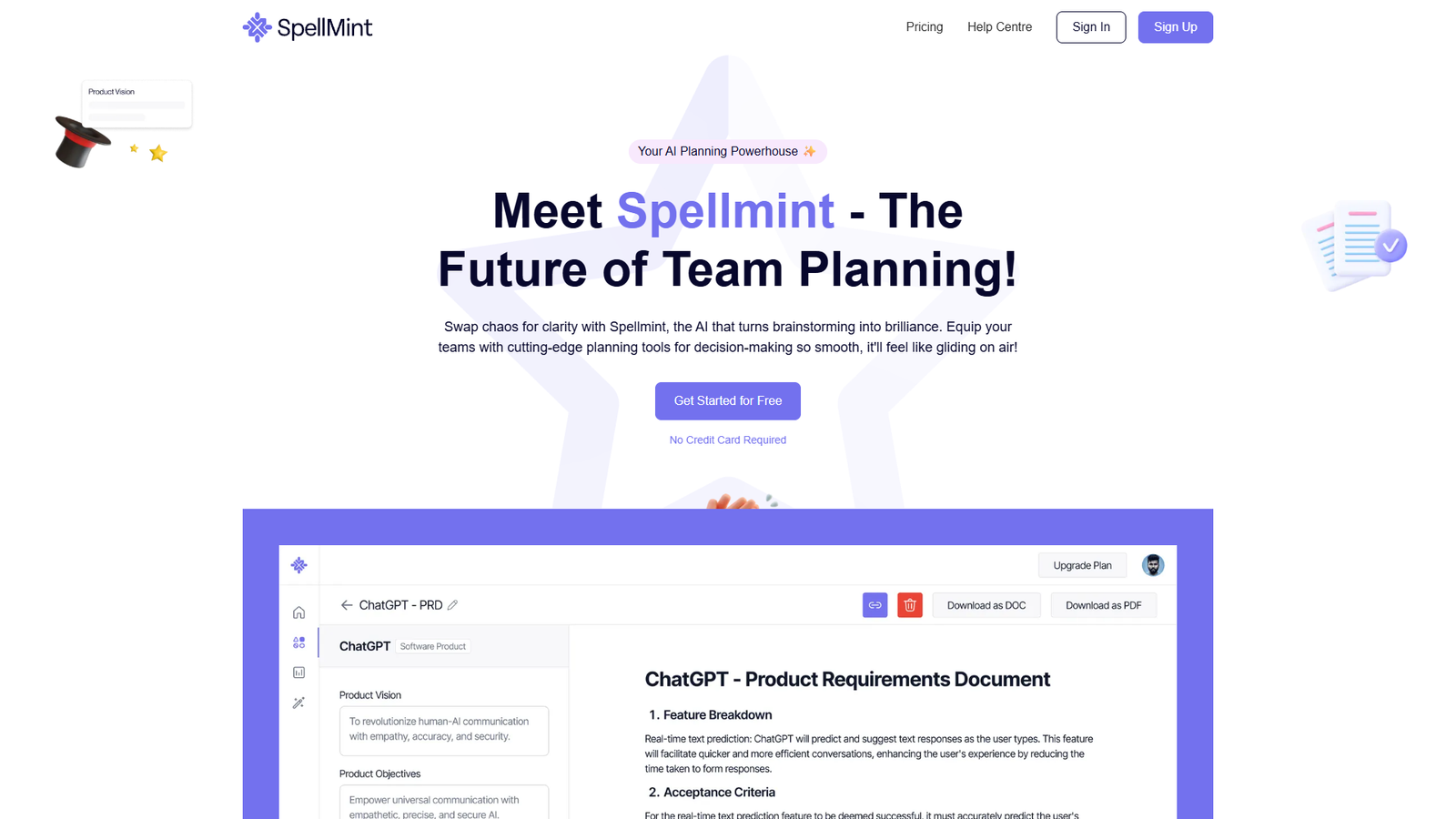 Spellmint — интерфейс нейросети Spellmint — интерфейс нейросети