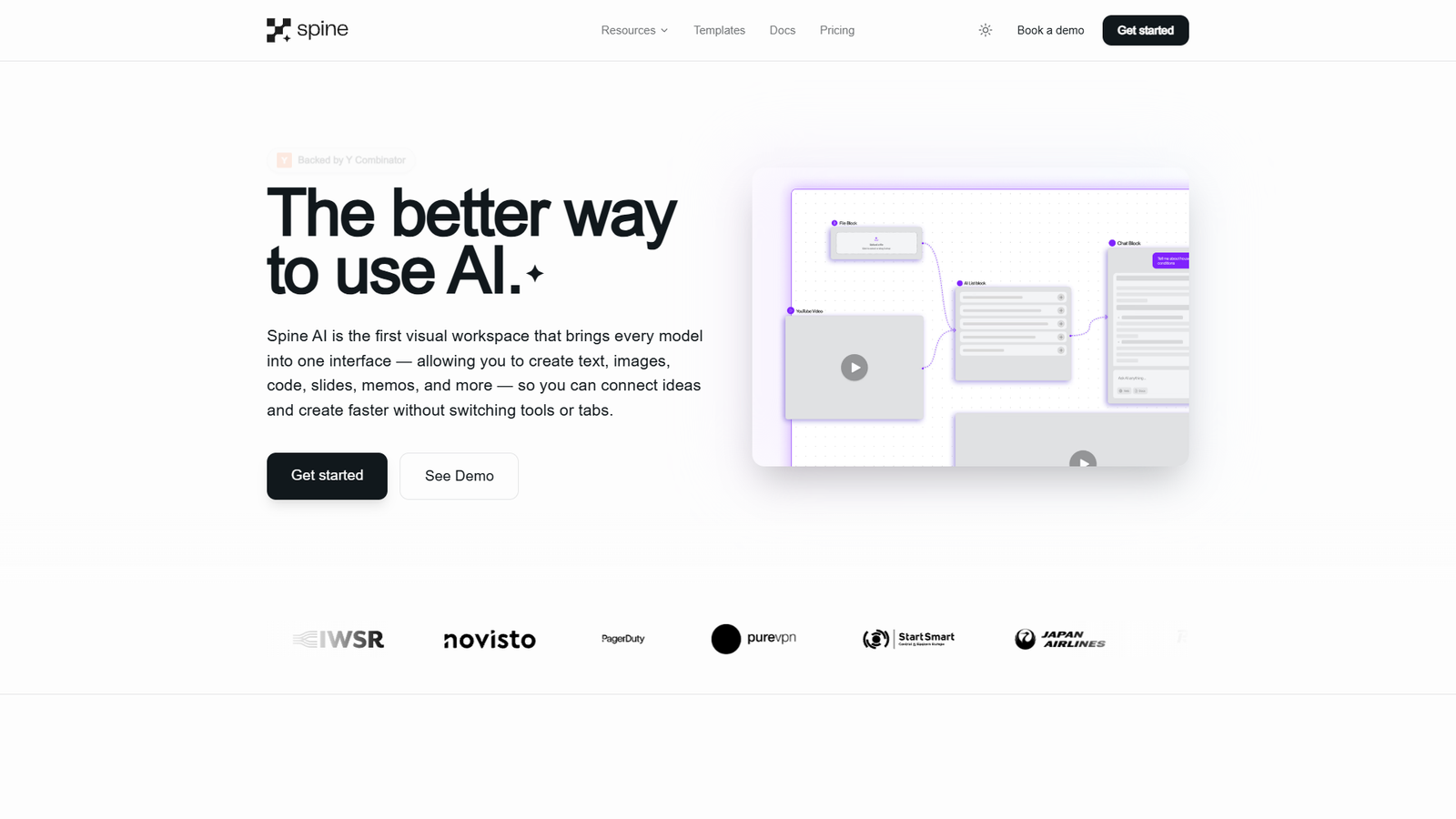 Spine AI — интерфейс нейросети Spine AI — интерфейс нейросети
