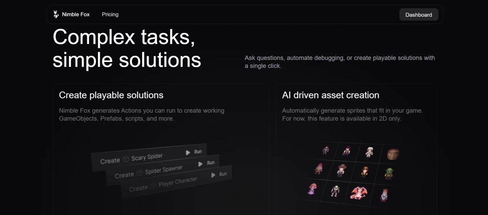 Nimble Fox Возможности Nimble Fox Возможности