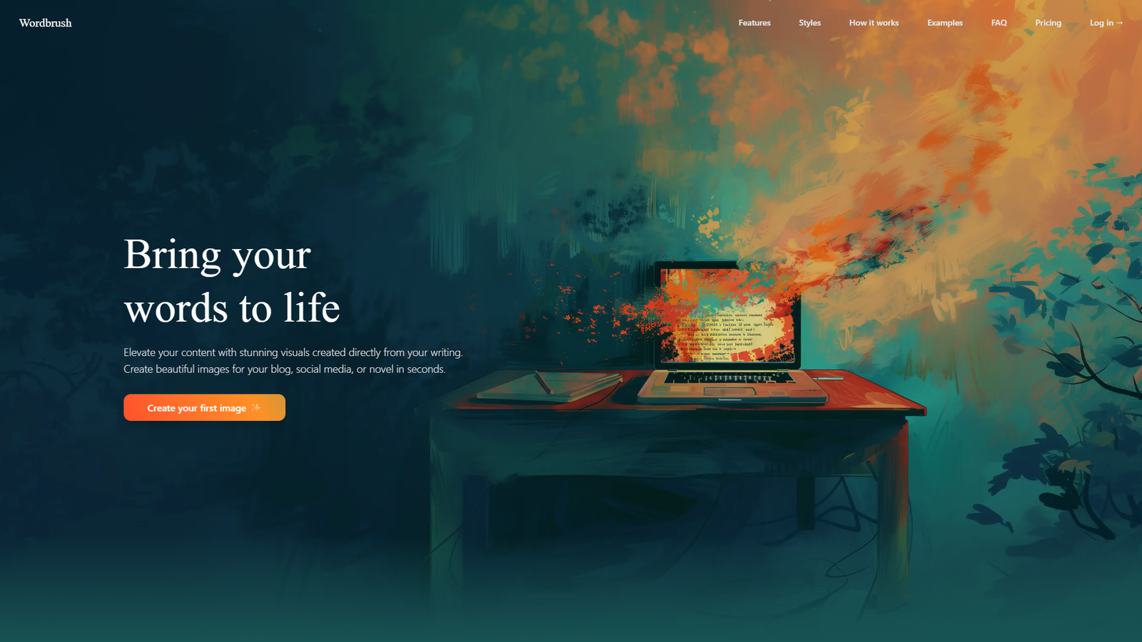 Wordbrush — интерфейс нейросети Wordbrush — интерфейс нейросети