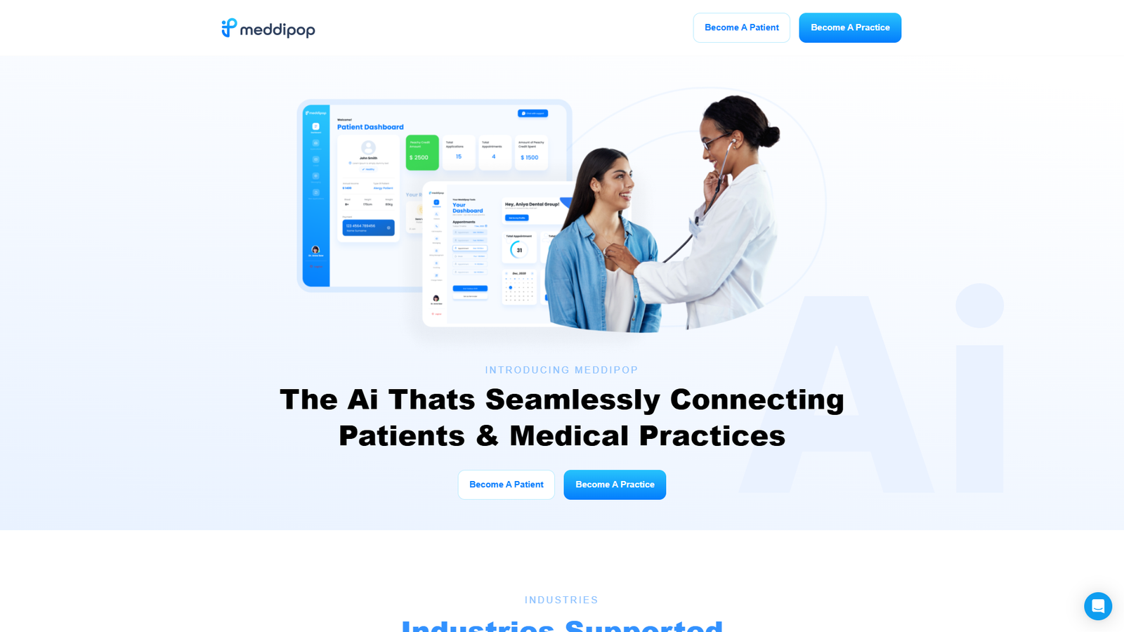 MeddiPop — интерфейс нейросети MeddiPop — интерфейс нейросети