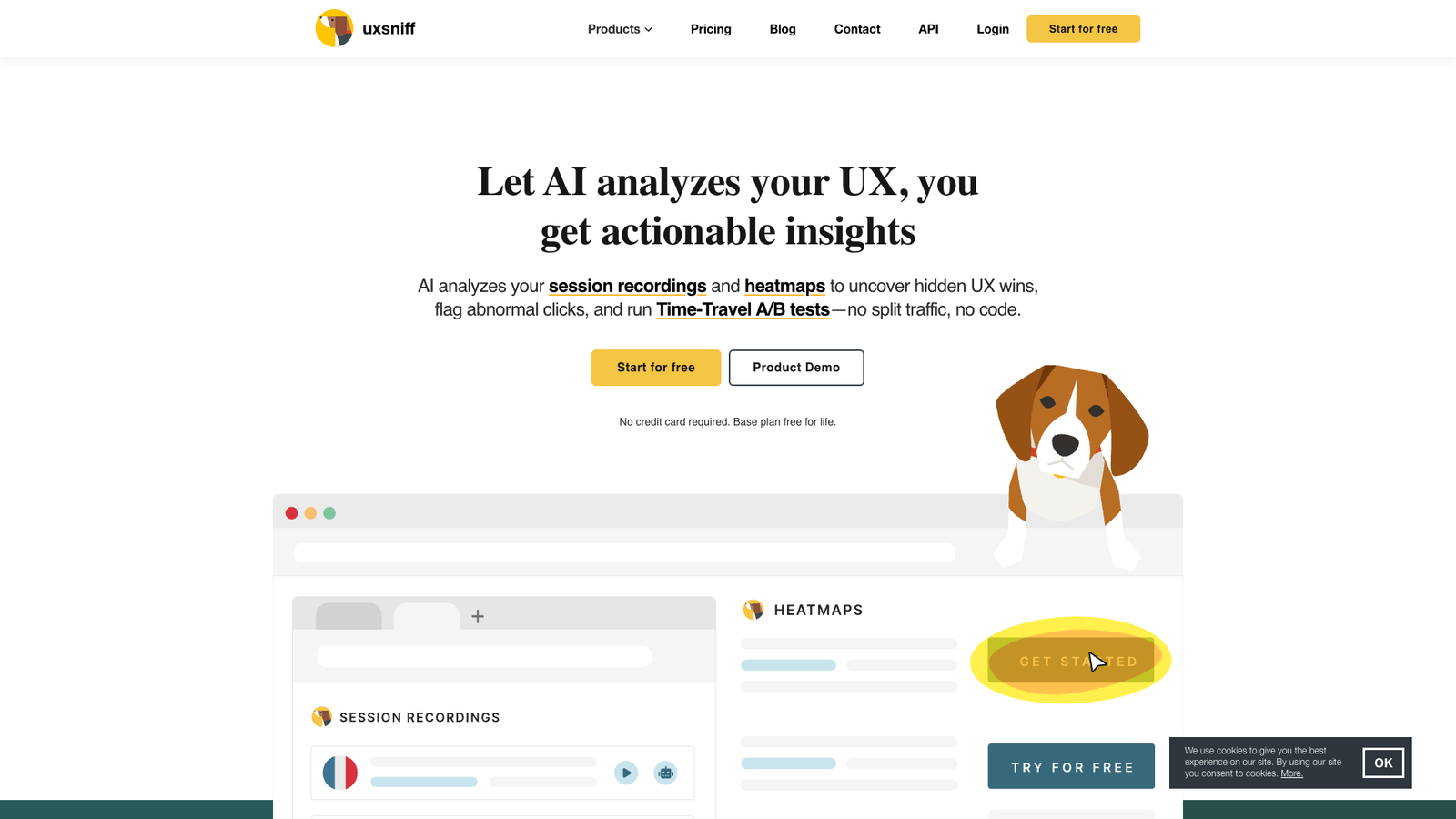 UXsniff — интерфейс нейросети