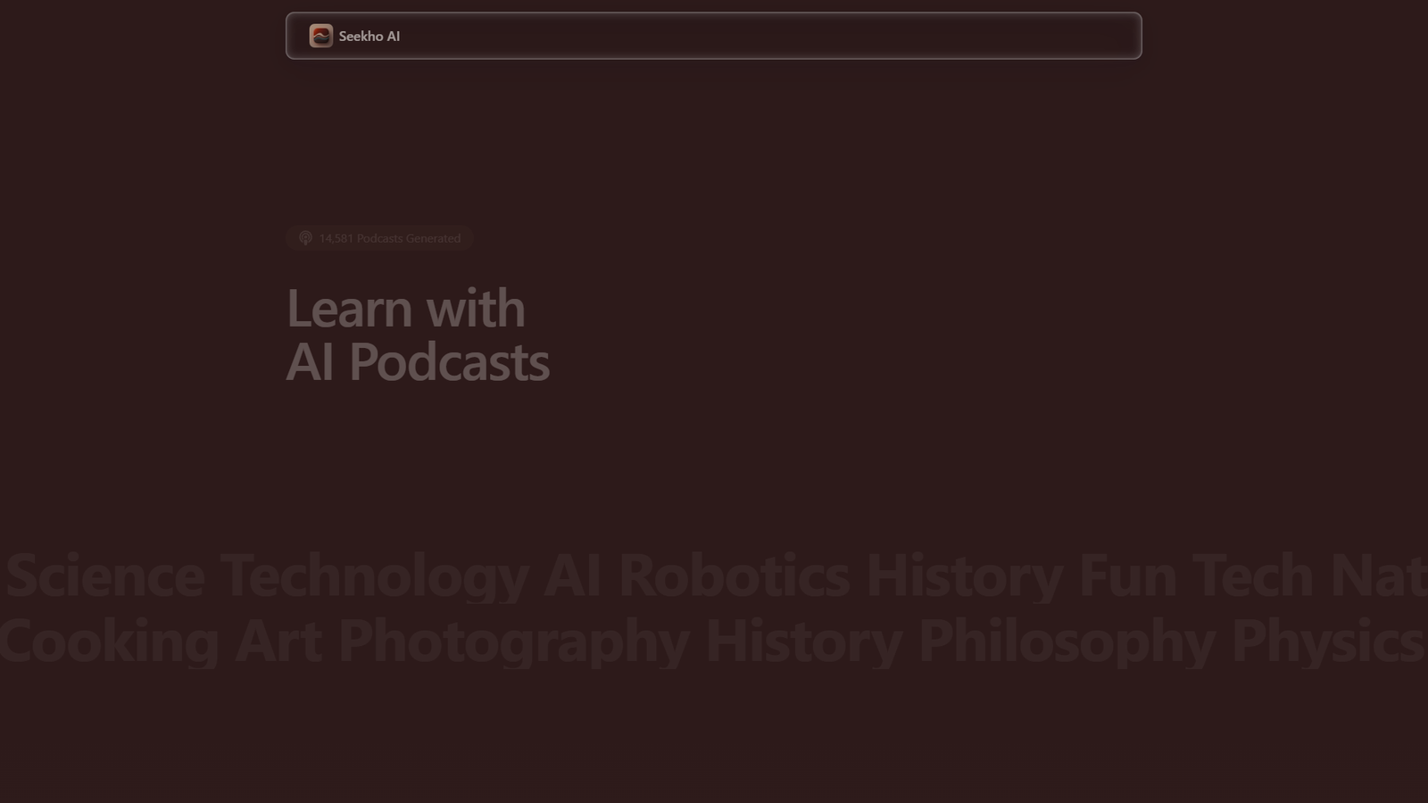Seekho AI — интерфейс нейросети Seekho AI — интерфейс нейросети