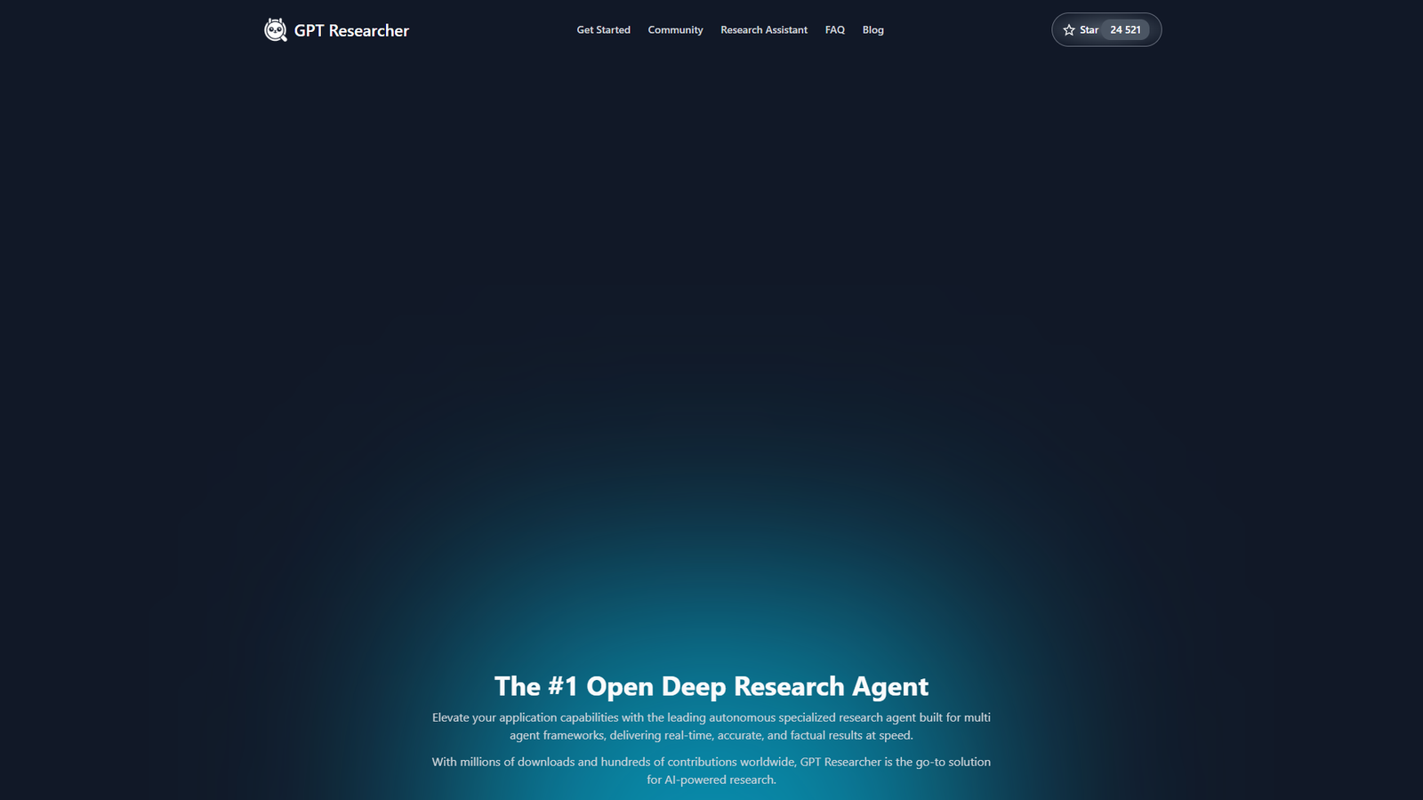 GPT Researcher — интерфейс нейросети GPT Researcher — интерфейс нейросети