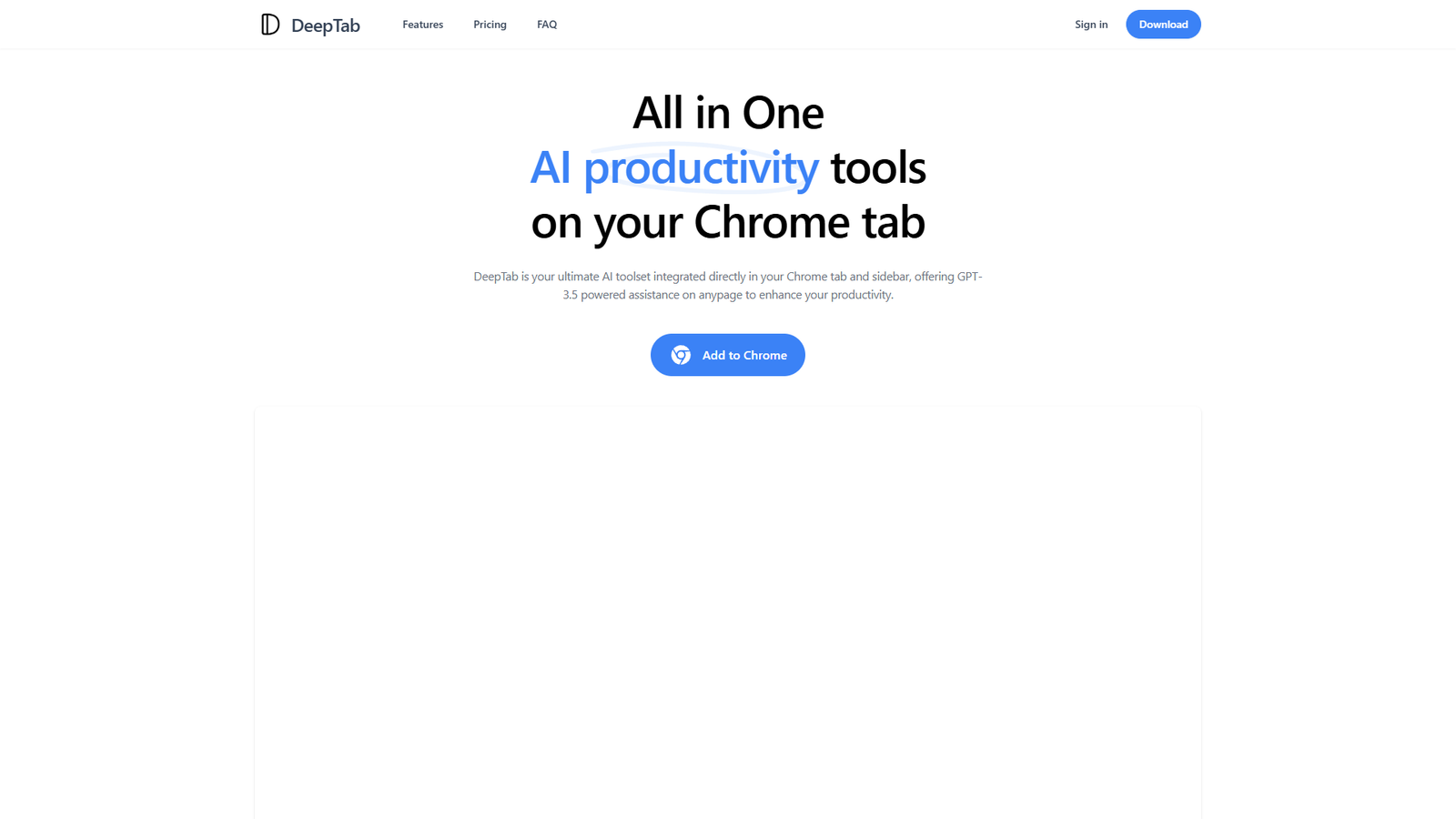 DeepTab — интерфейс нейросети DeepTab — интерфейс нейросети
