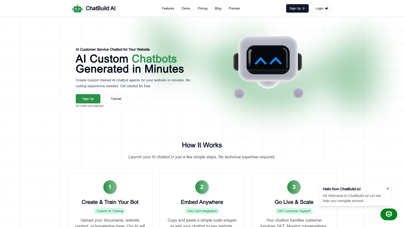 ChatBuild AI — интерфейс нейросети ChatBuild AI — интерфейс нейросети