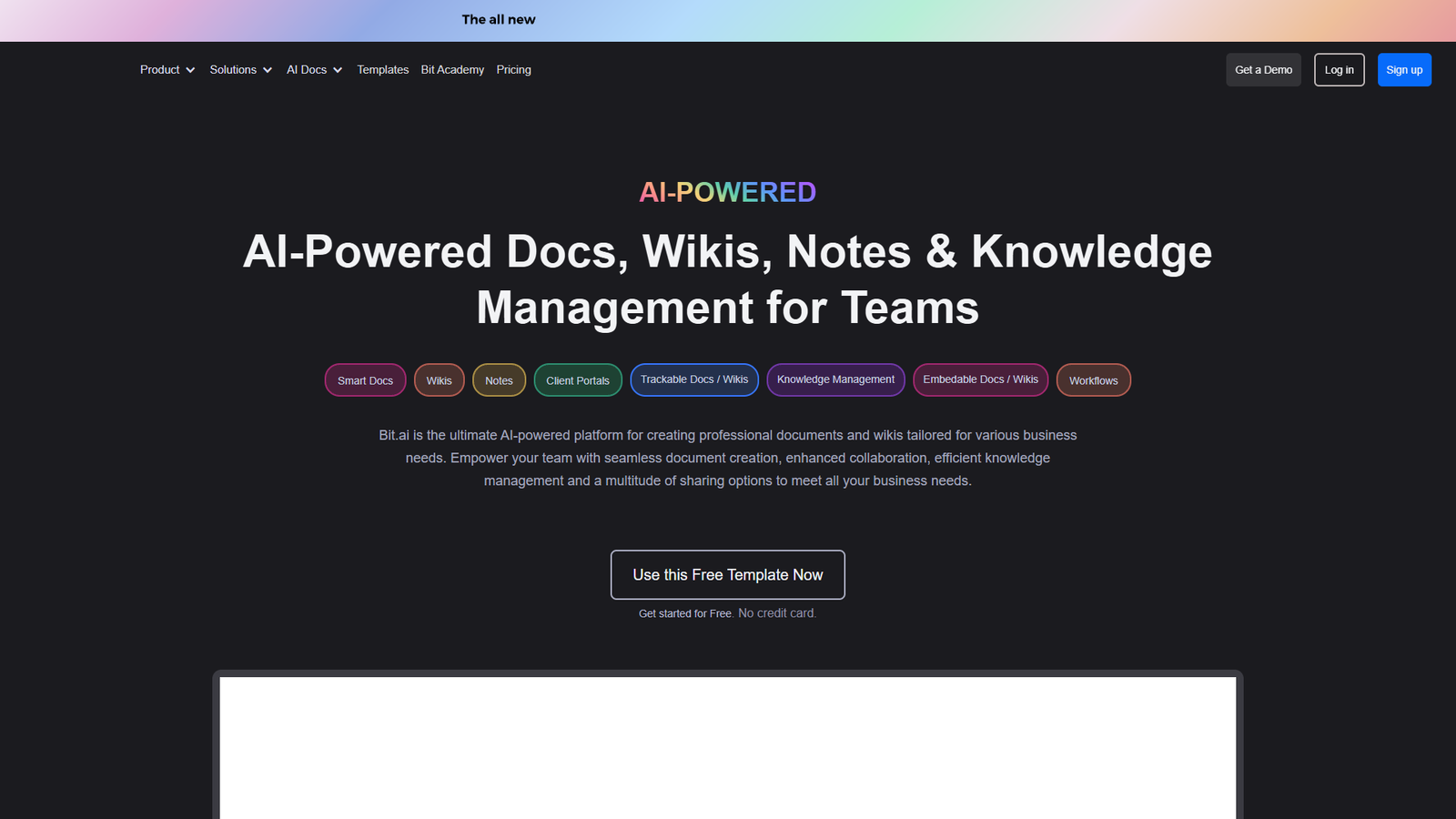 Bit.ai — интерфейс нейросети Bit.ai — интерфейс нейросети