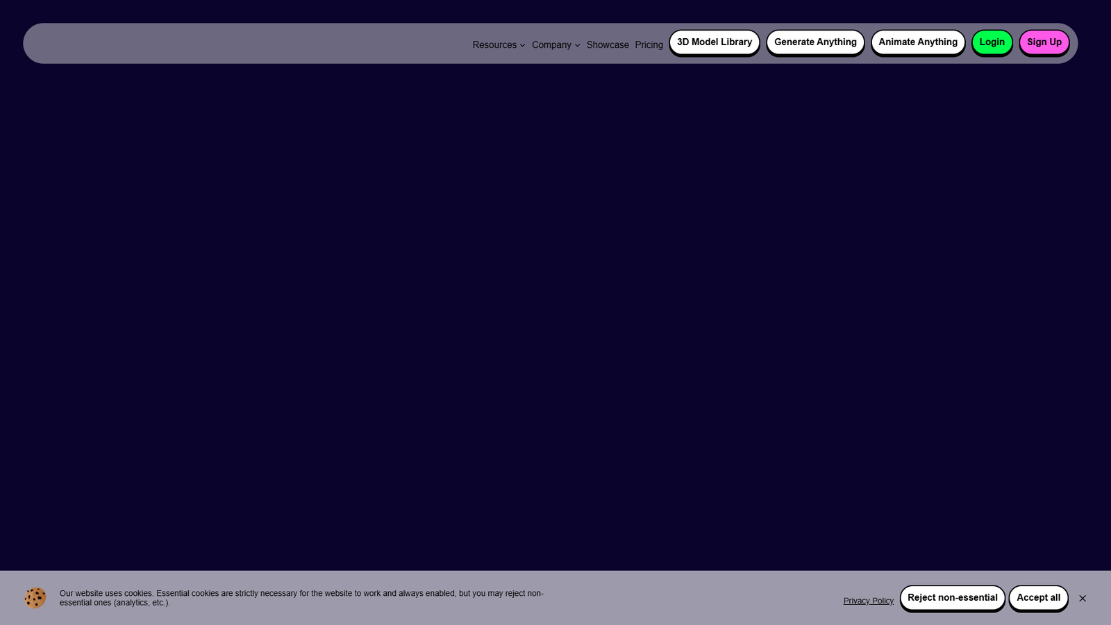 Anything World Animation Rigging — интерфейс нейросети Anything World Animation Rigging — интерфейс нейросети