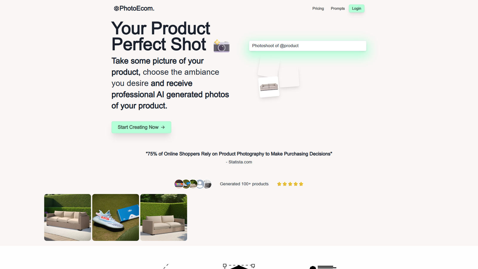 PhotoEcom — интерфейс нейросети PhotoEcom — интерфейс нейросети