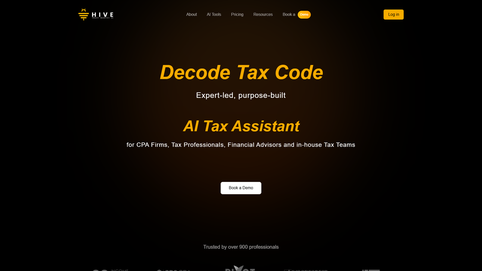 Hive Tax AI Tax Assistant — интерфейс нейросети Hive Tax AI Tax Assistant — интерфейс нейросети