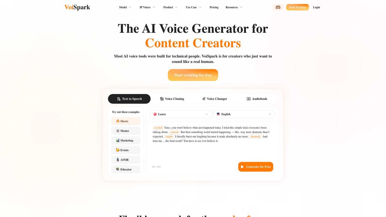 VoiSpark — интерфейс нейросети VoiSpark — интерфейс нейросети