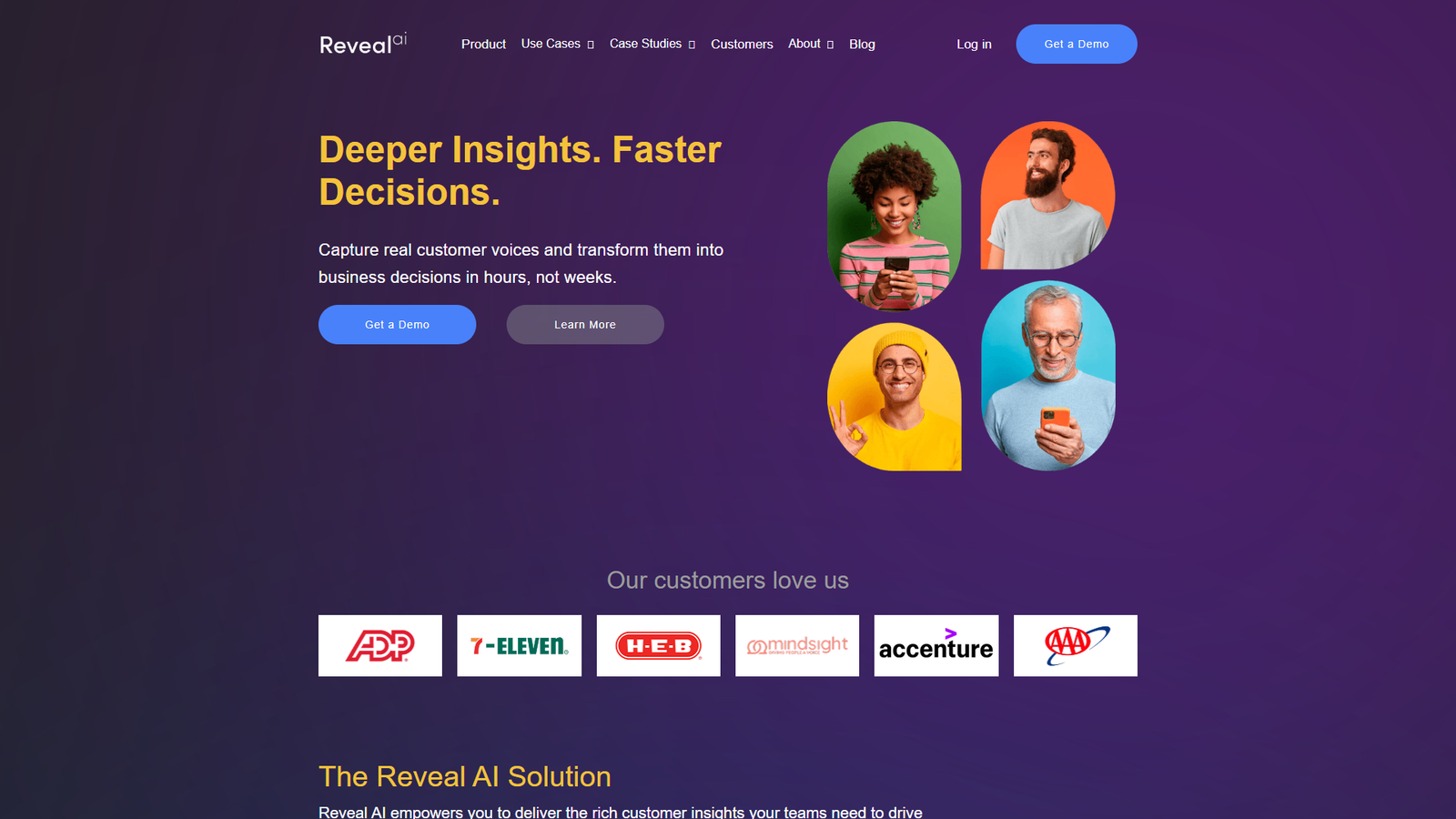 Reveal AI — интерфейс нейросети Reveal AI — интерфейс нейросети