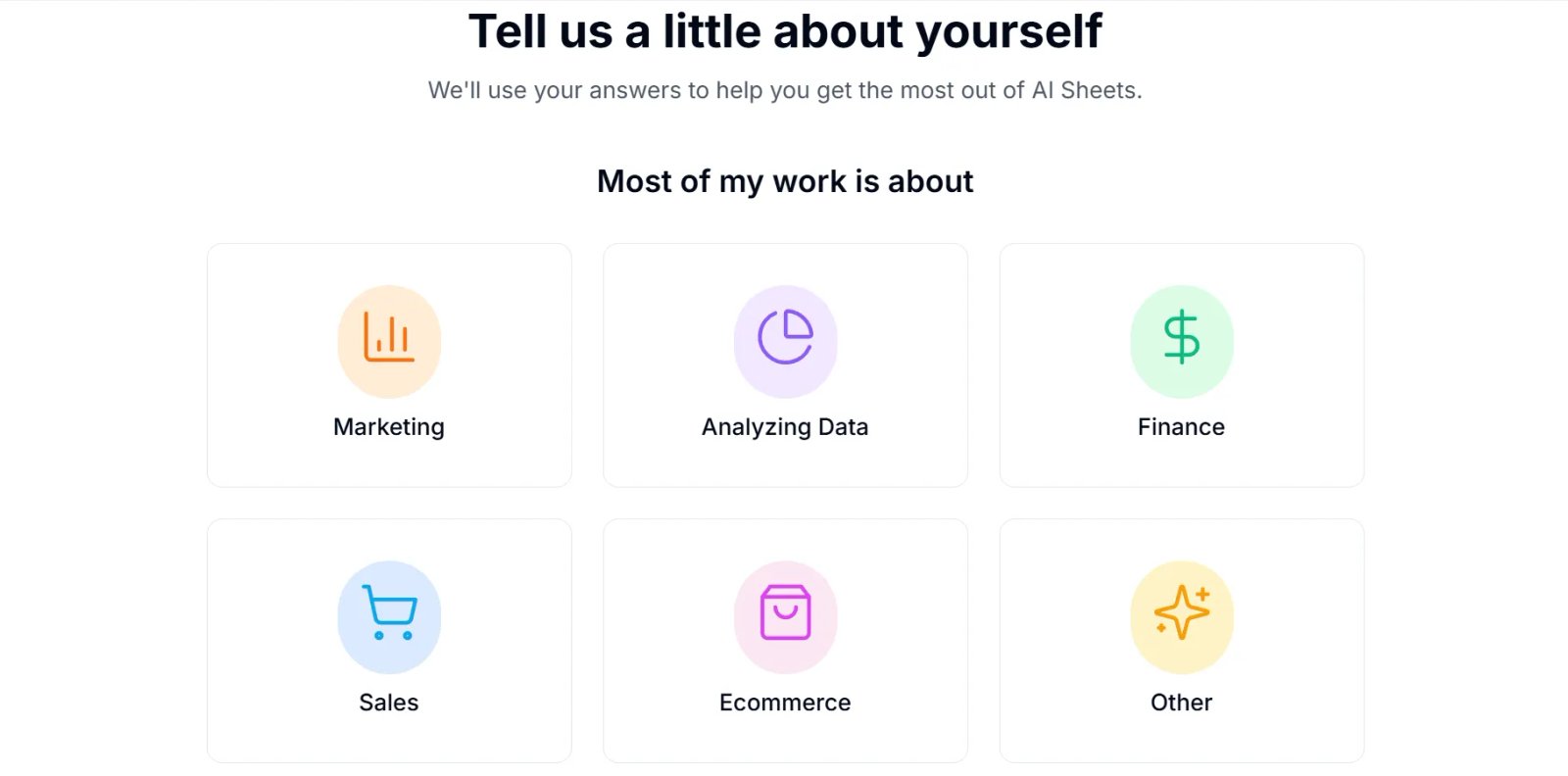 AI Sheets Возможности