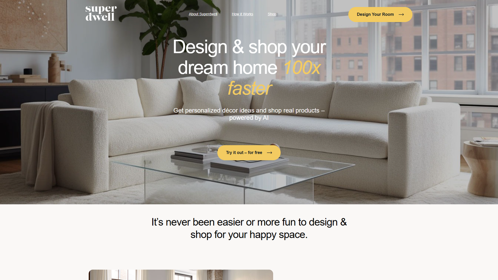 Superdwell — интерфейс нейросети Superdwell — интерфейс нейросети