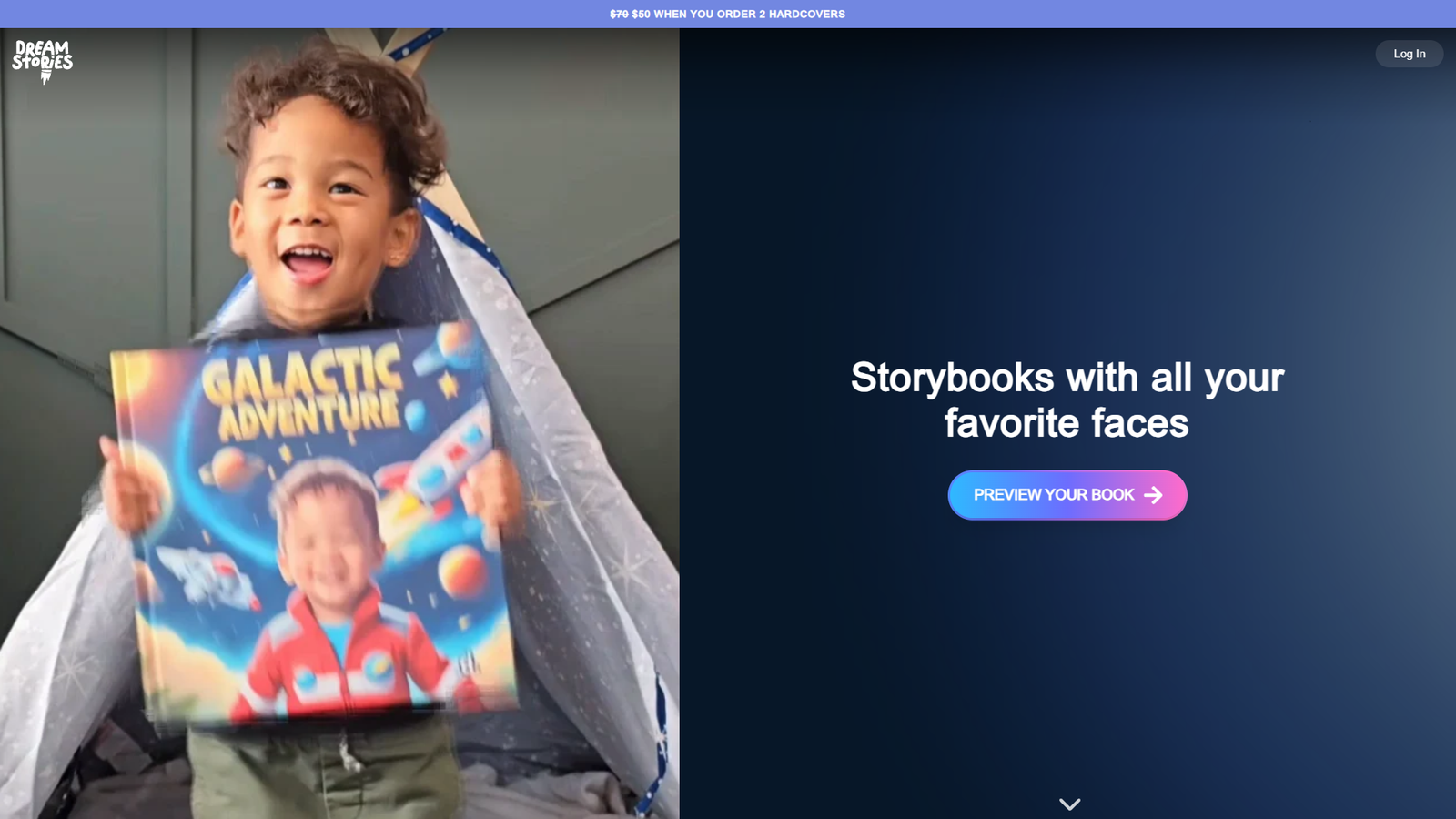 DreamStories.ai — интерфейс нейросети DreamStories.ai — интерфейс нейросети