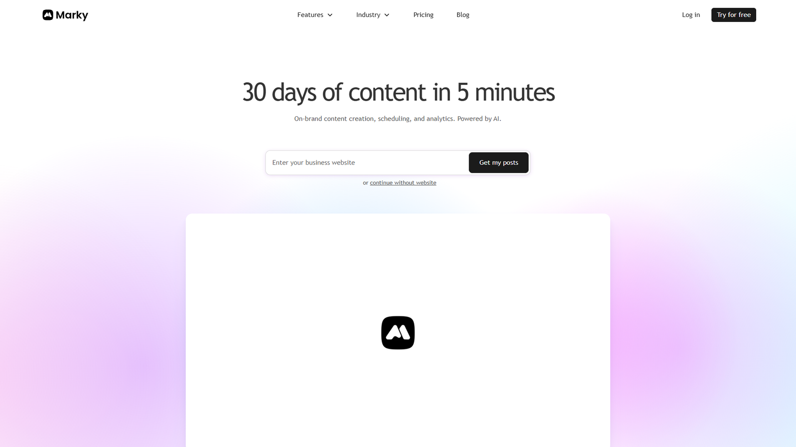 Marky — интерфейс нейросети Marky — интерфейс нейросети