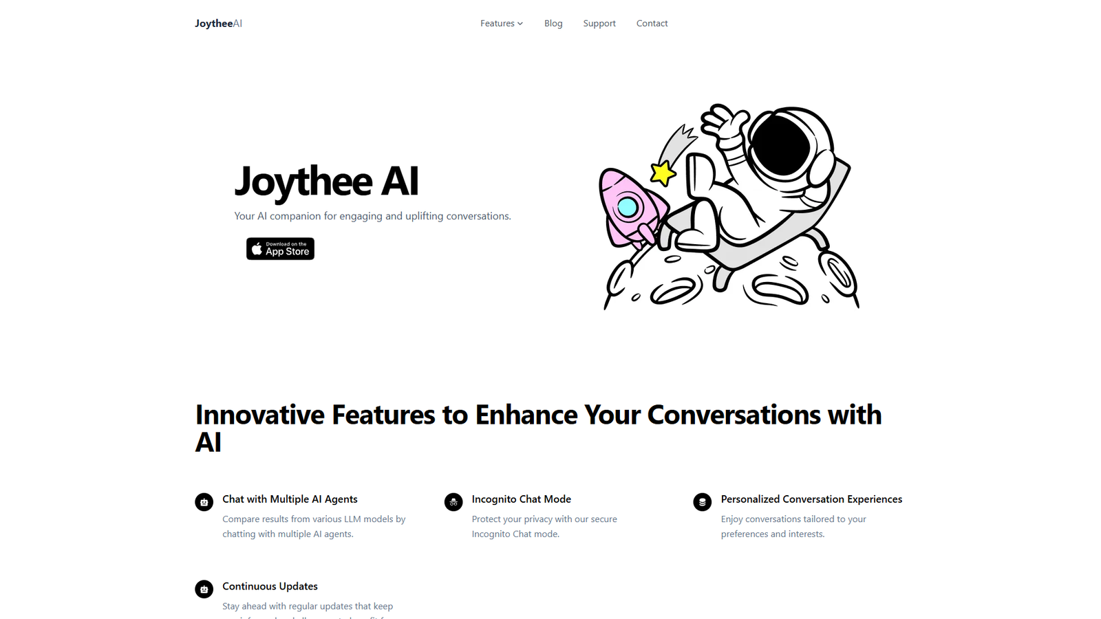 Joythee AI — интерфейс нейросети Joythee AI — интерфейс нейросети