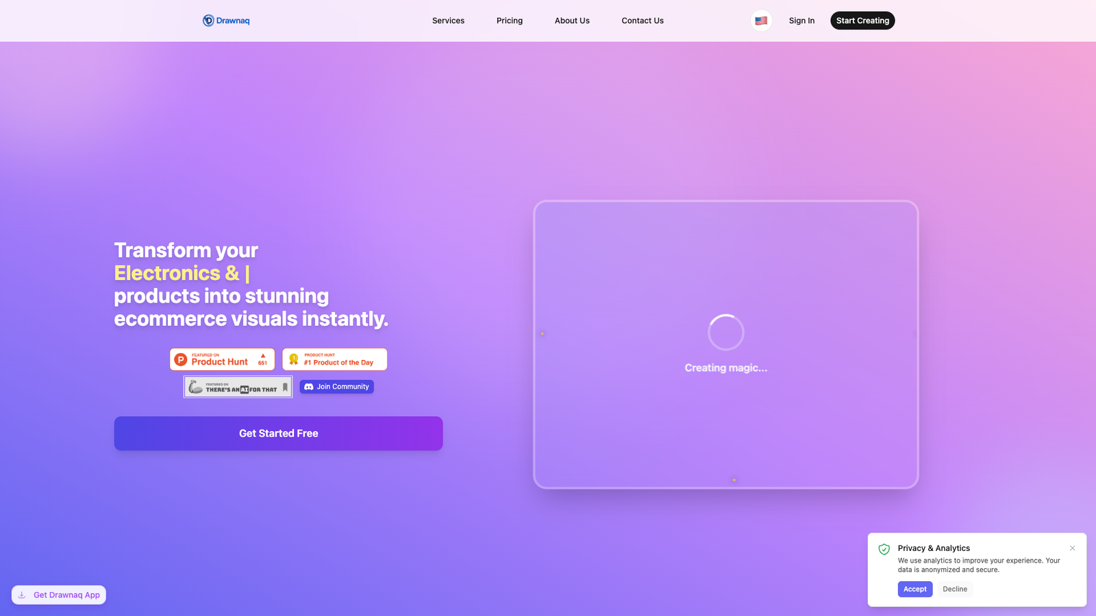 Drawnaq — интерфейс нейросети Drawnaq — интерфейс нейросети