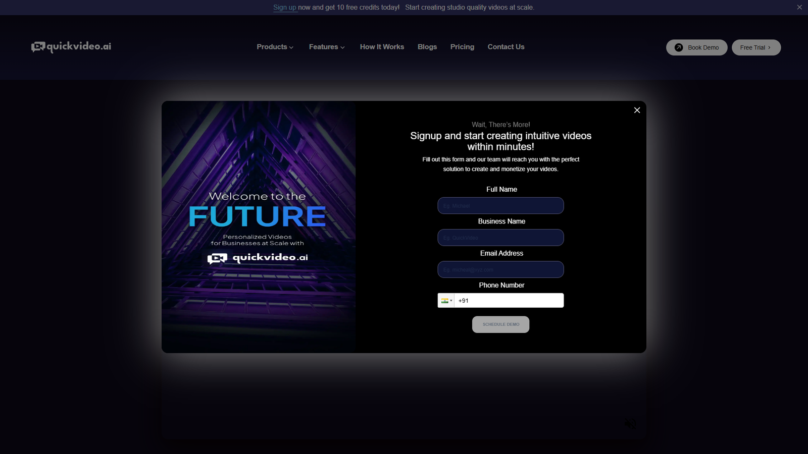 QuickVideo — интерфейс нейросети QuickVideo — интерфейс нейросети