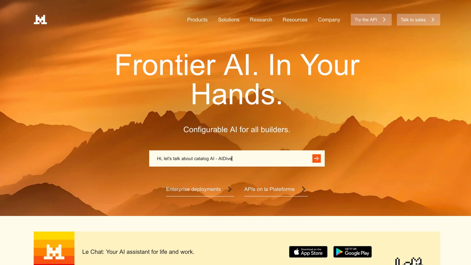 Le Chat – нейросеть от Mistral AI / AIDive Le Chat – нейросеть от Mistral AI / AIDive