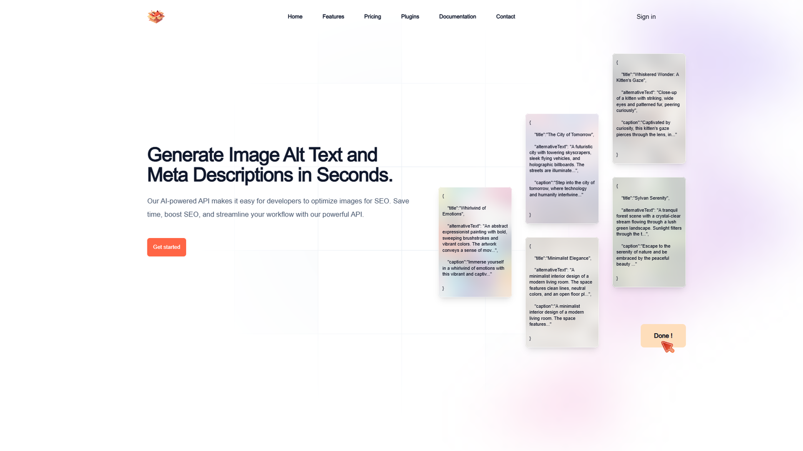 ForVoyez — интерфейс нейросети ForVoyez — интерфейс нейросети