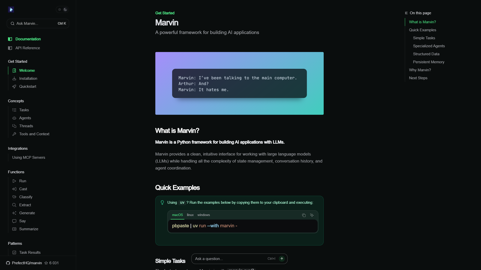 Marvin — интерфейс нейросети Marvin — интерфейс нейросети