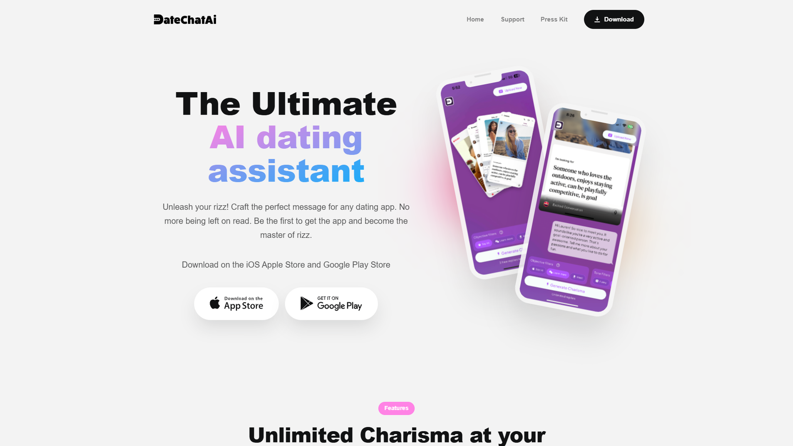 DateChatAI — интерфейс нейросети DateChatAI — интерфейс нейросети