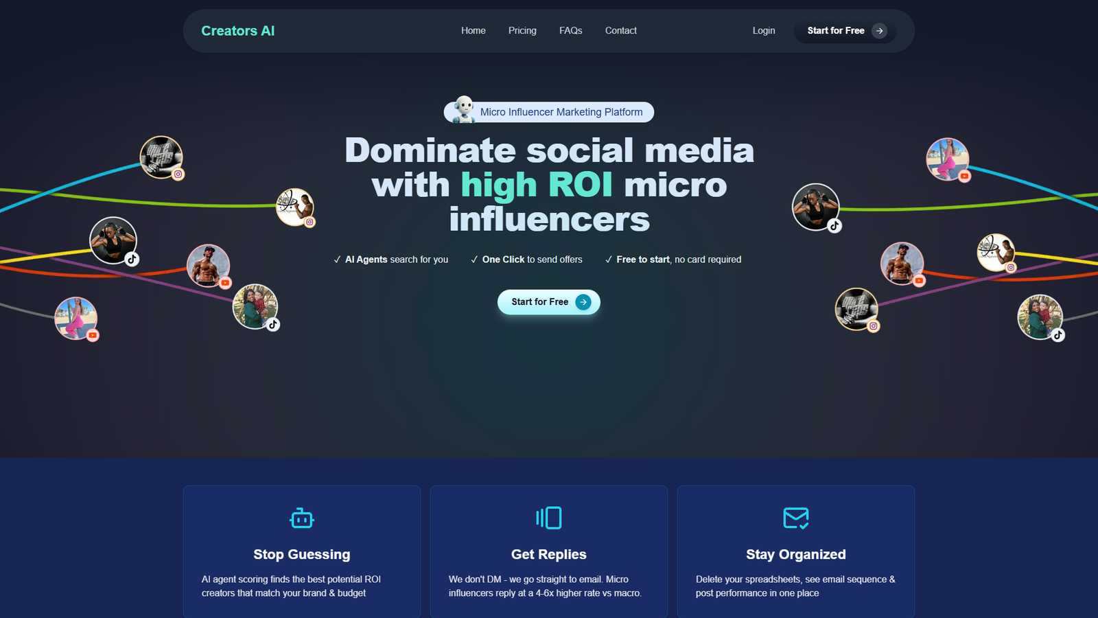 Creators AI — интерфейс нейросети Creators AI — интерфейс нейросети