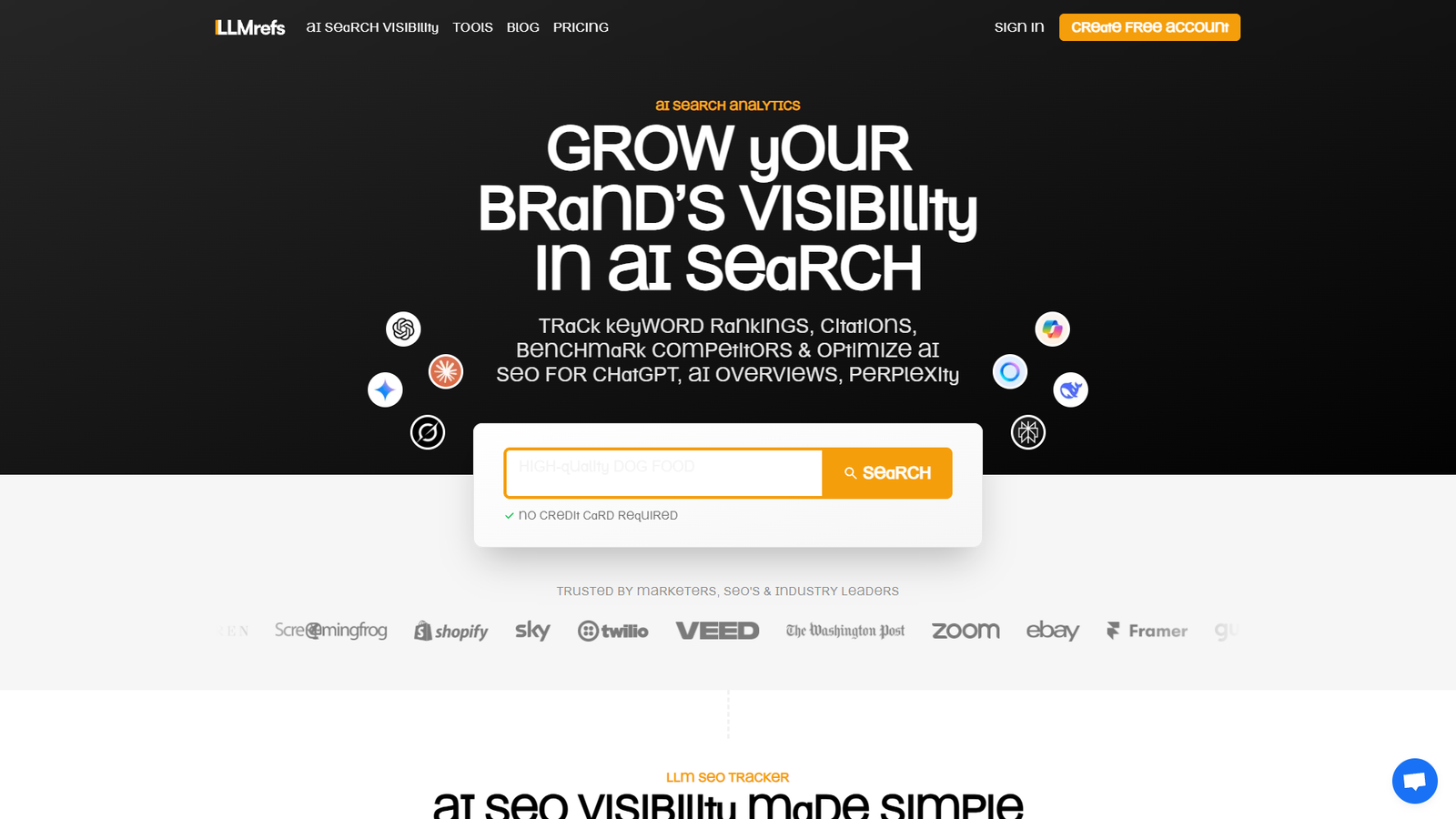 LLMrefs — интерфейс нейросети LLMrefs — интерфейс нейросети