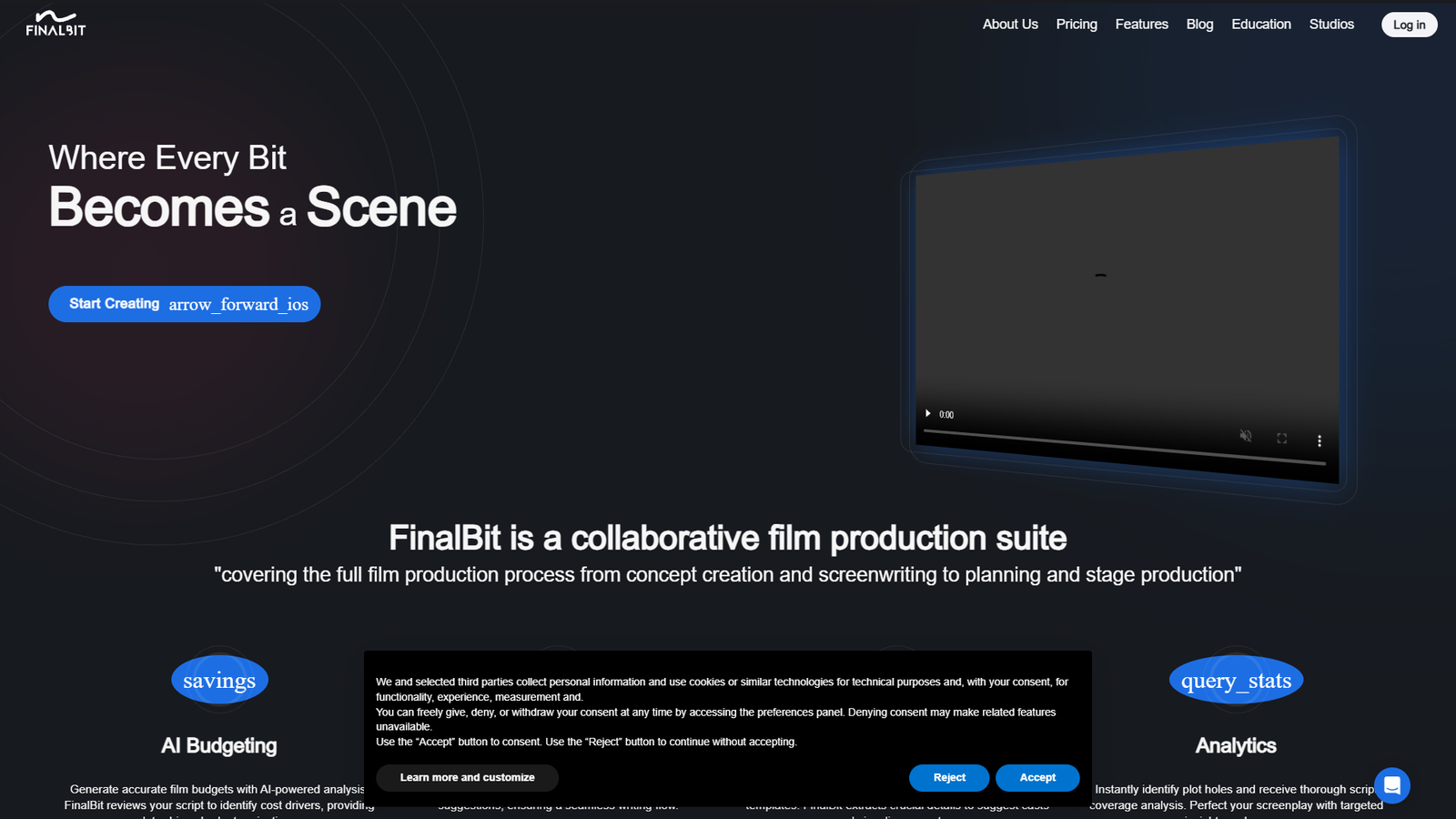 FinalBit — интерфейс нейросети FinalBit — интерфейс нейросети