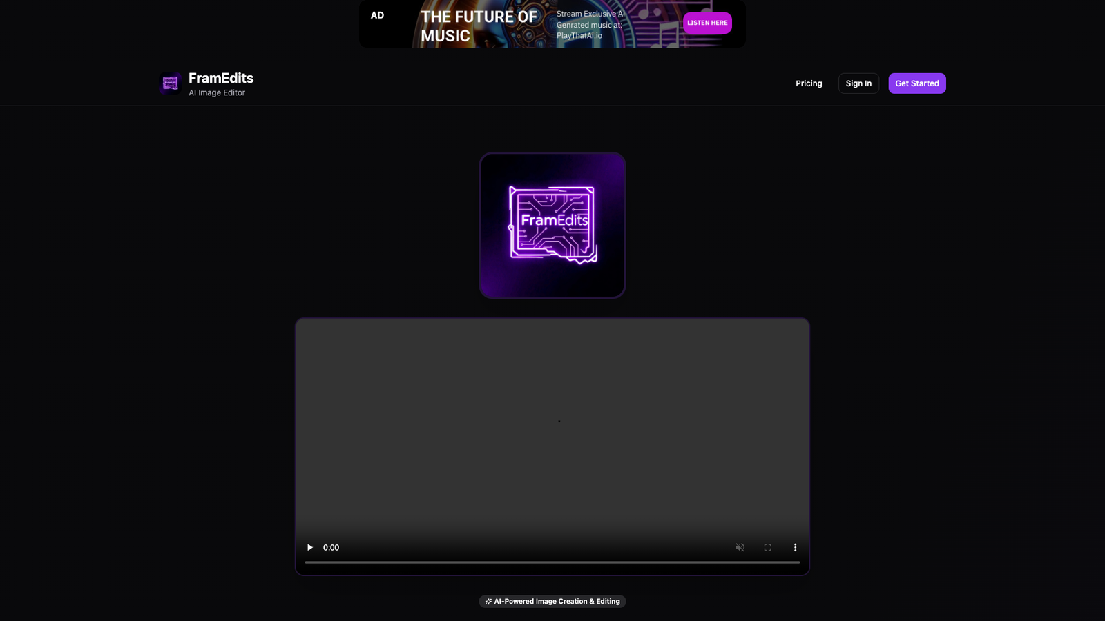 FramEdits — интерфейс нейросети FramEdits — интерфейс нейросети