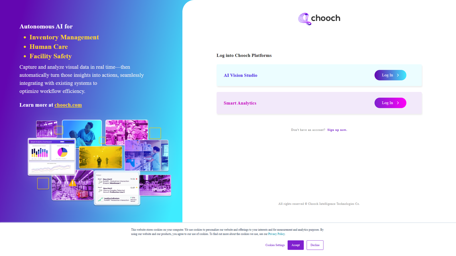 Chooch — интерфейс нейросети Chooch — интерфейс нейросети