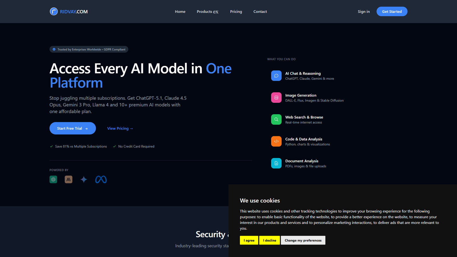Ridvay — интерфейс нейросети Ridvay — интерфейс нейросети