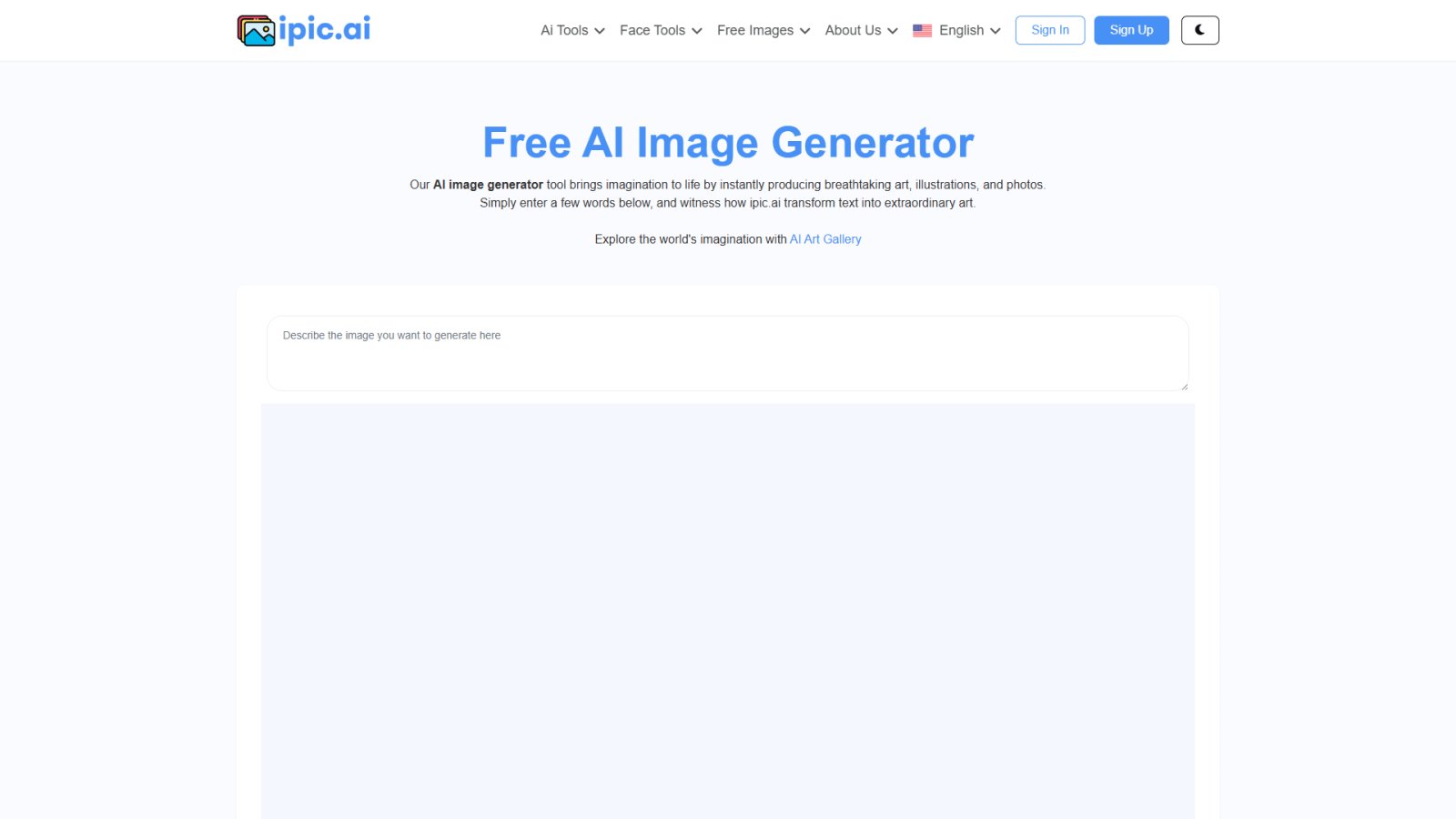Ipic.ai нейросеть Главная страница Ipic.ai нейросеть Главная страница