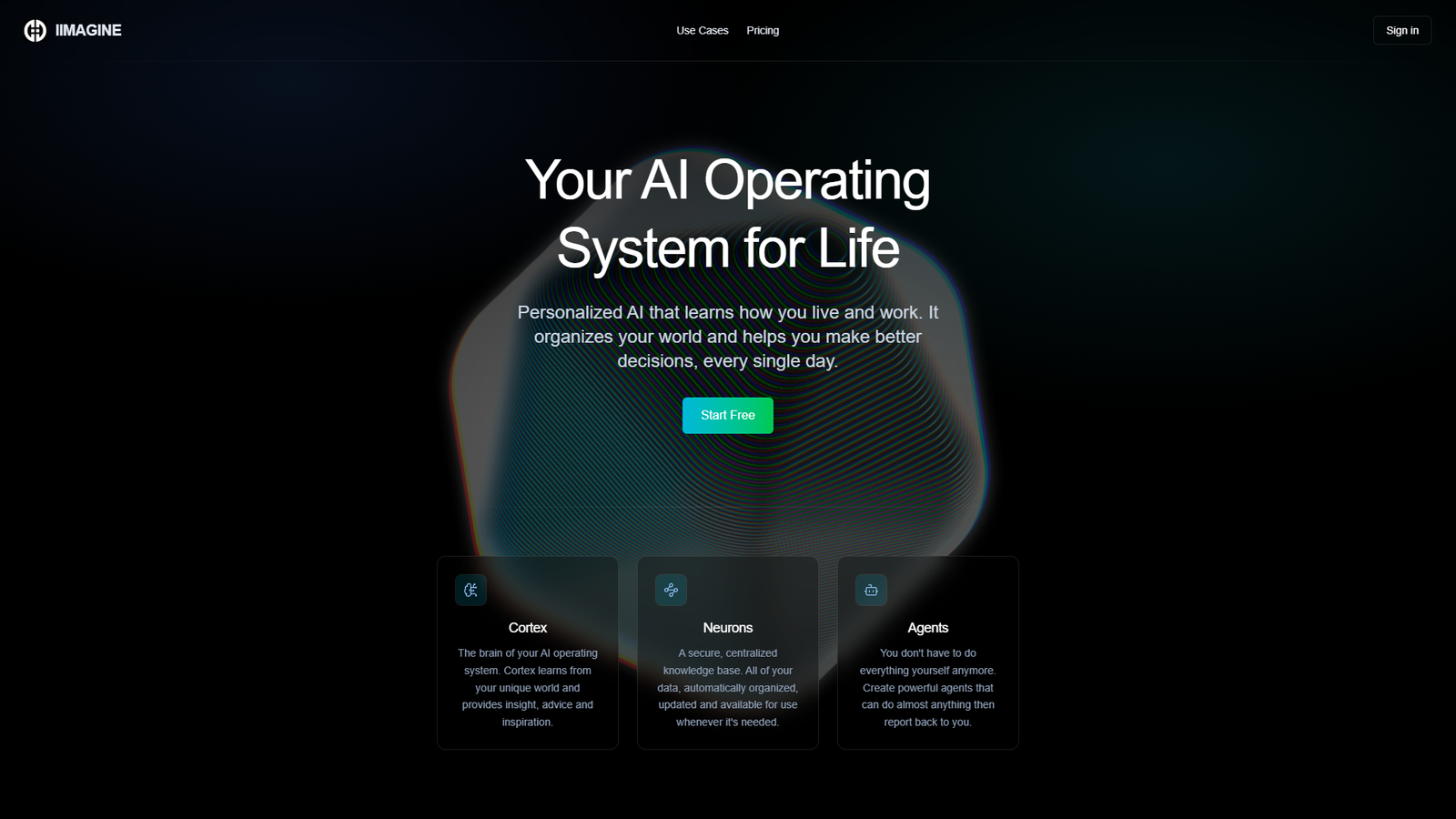 IIMAGINE — интерфейс нейросети IIMAGINE — интерфейс нейросети