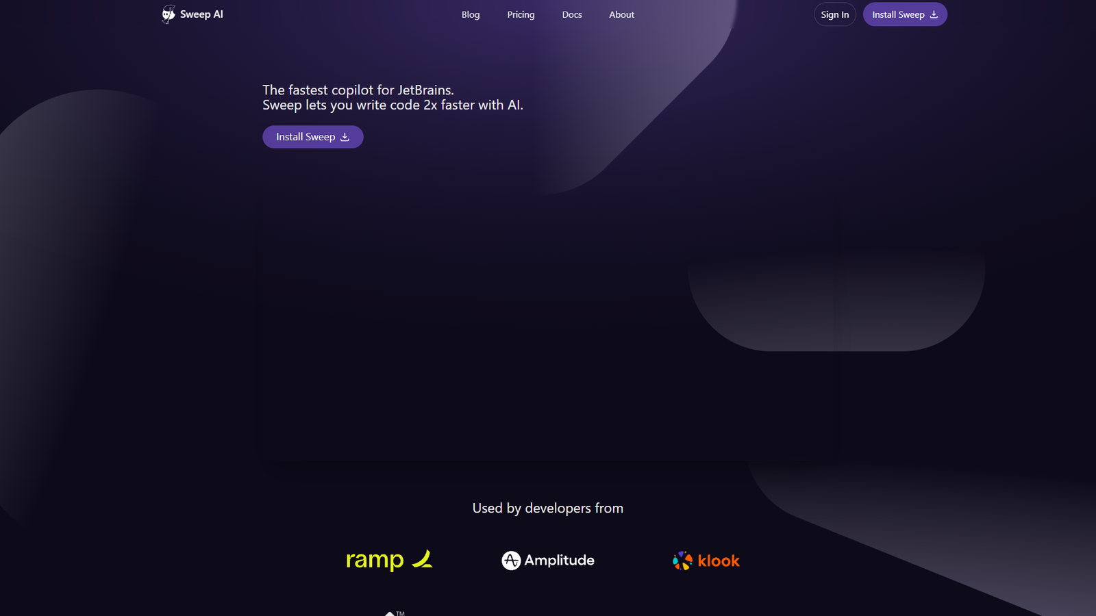 Sweep AI for JetBrains — интерфейс нейросети Sweep AI for JetBrains — интерфейс нейросети