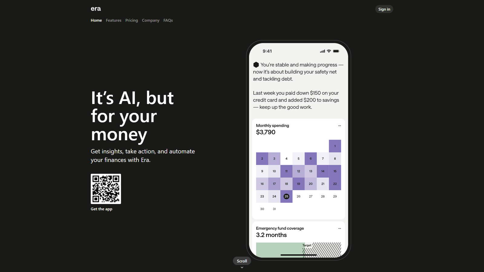 Era — интерфейс нейросети Era — интерфейс нейросети