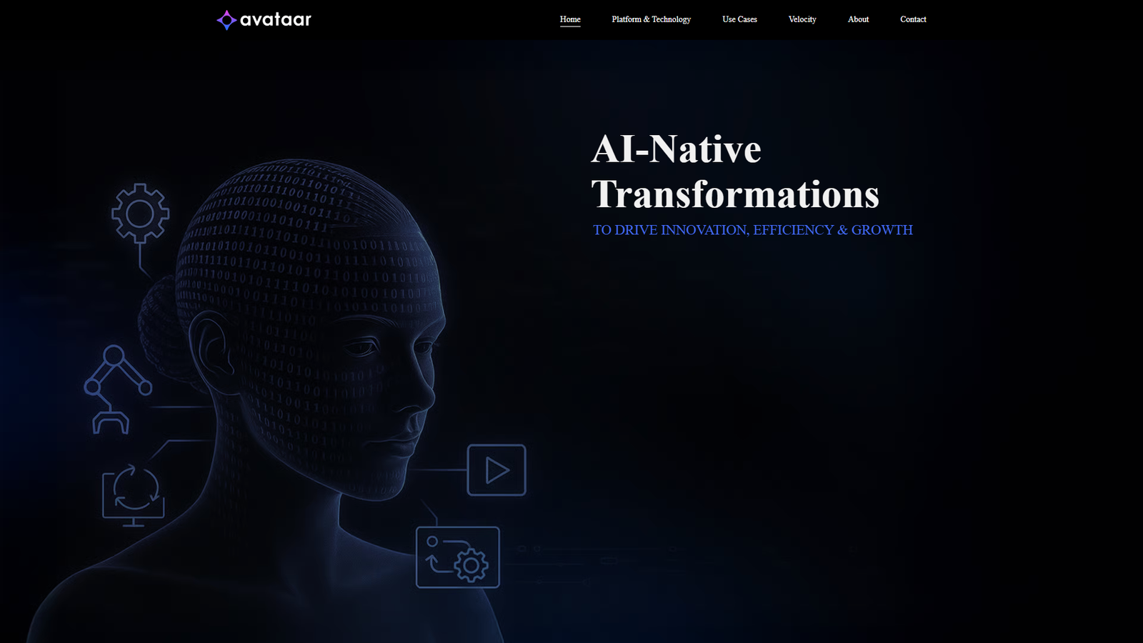 Avataar AI-Native Transformations — интерфейс нейросети Avataar AI-Native Transformations — интерфейс нейросети