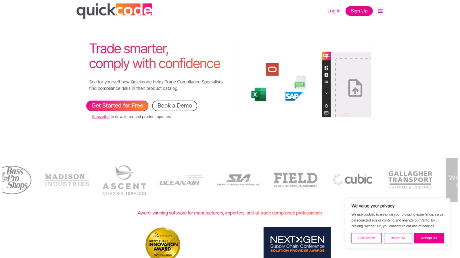 QuickCode ai нейросеть Главная страница
