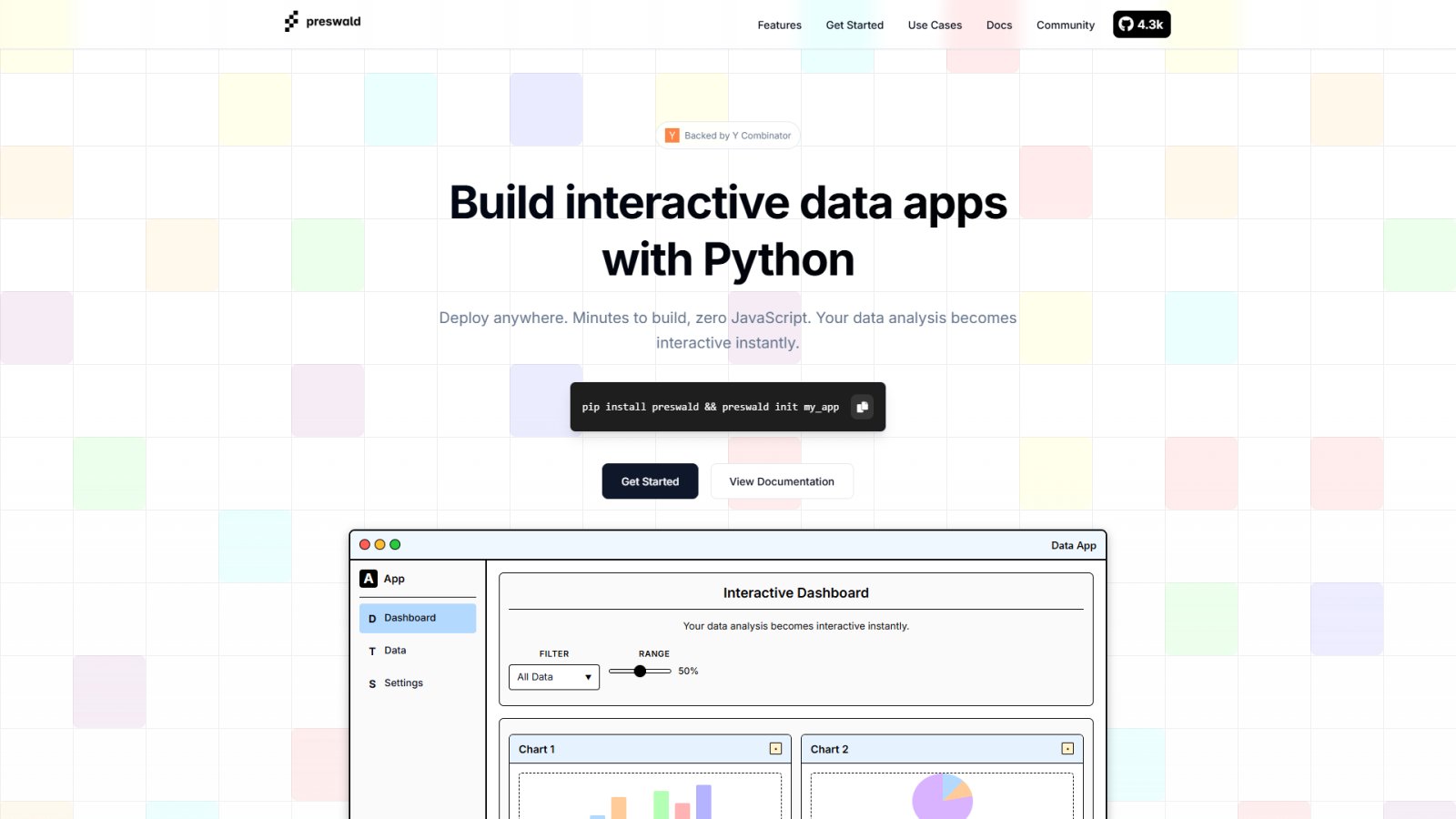 Preswald нейросеть Главная страница Preswald нейросеть Главная страница