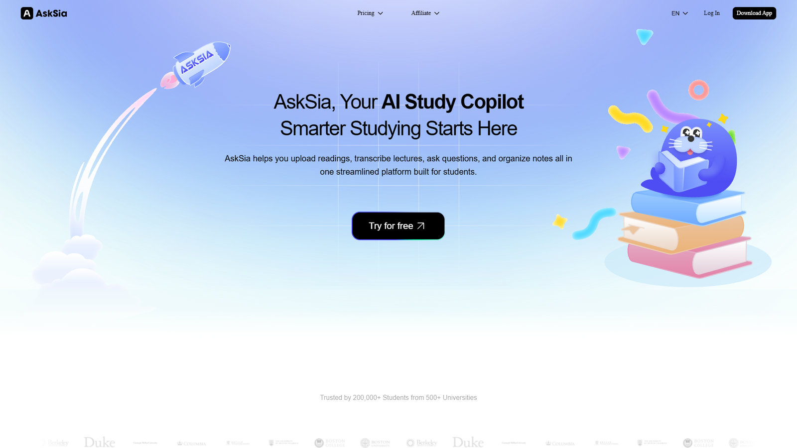 Asksia AI — интерфейс нейросети Asksia AI — интерфейс нейросети