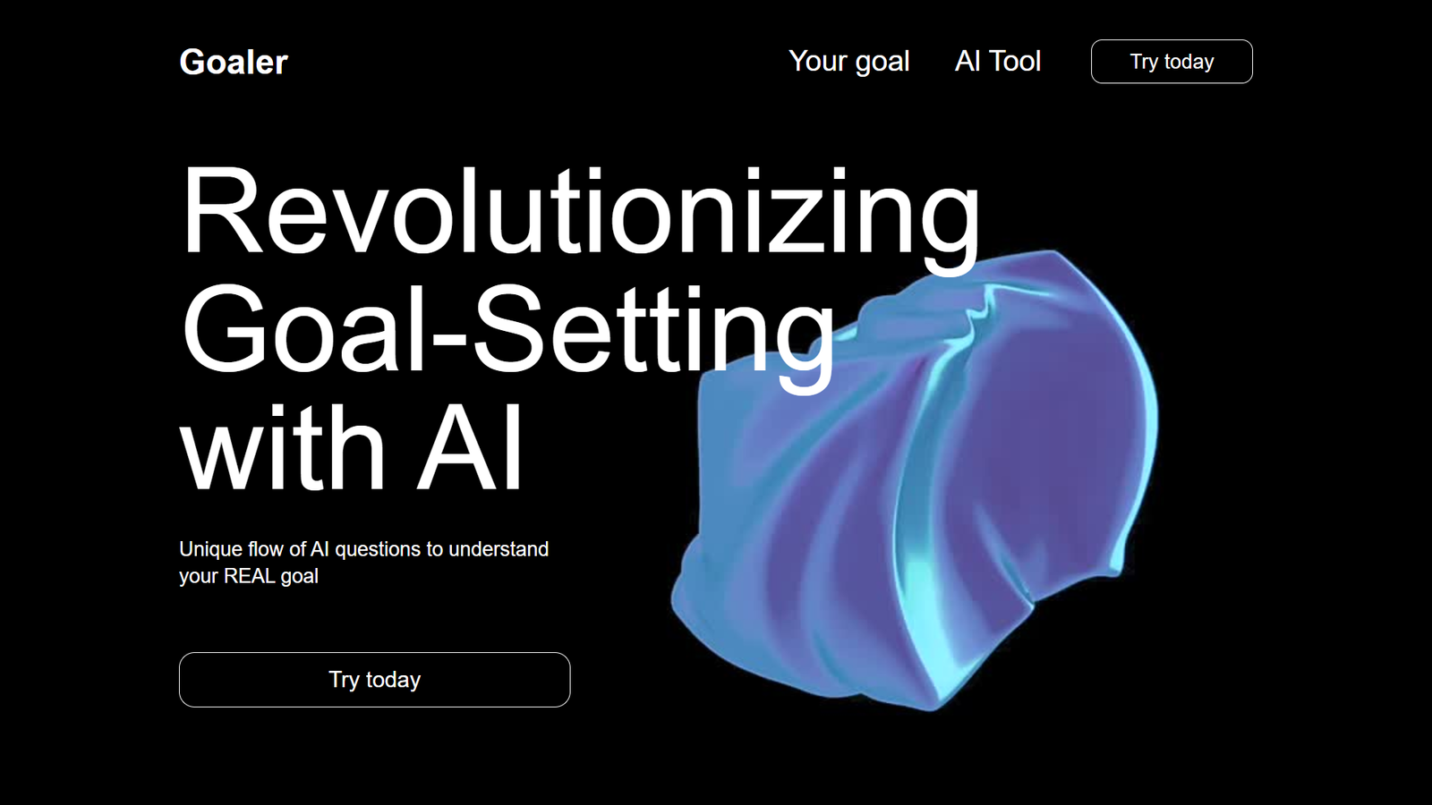 Goaler — интерфейс нейросети Goaler — интерфейс нейросети