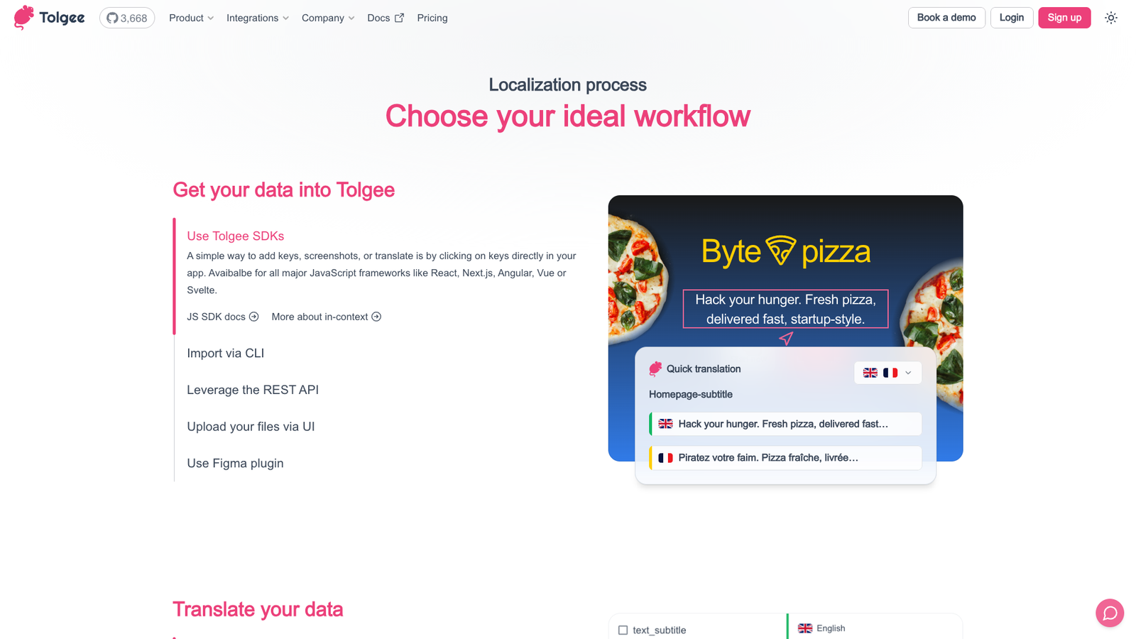 Tolgee — интерфейс нейросети Tolgee — интерфейс нейросети
