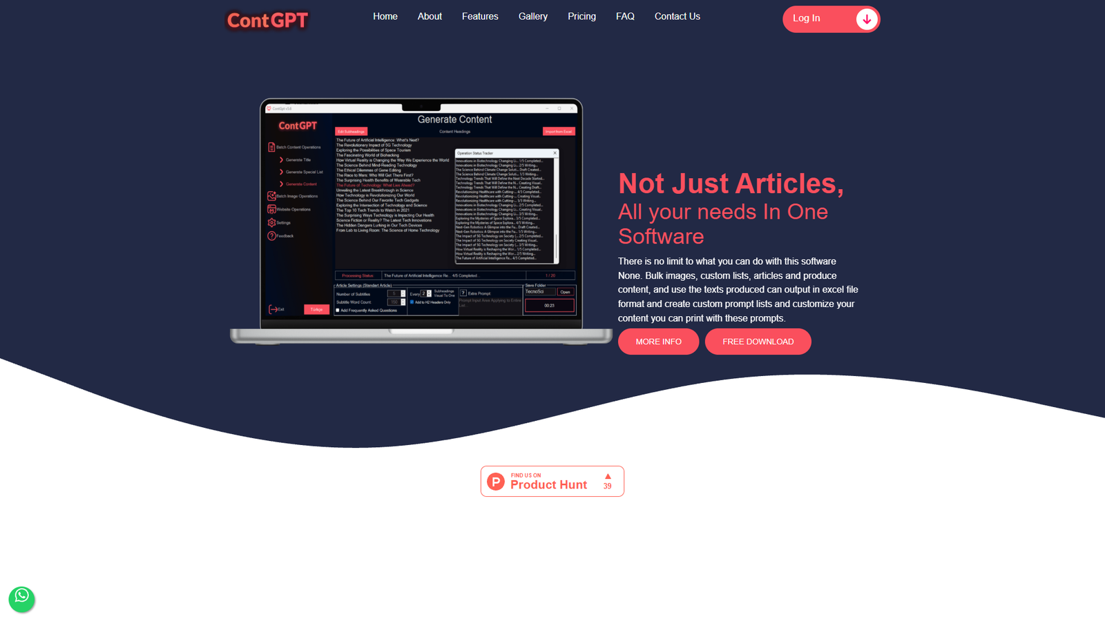 ContGpt — интерфейс нейросети ContGpt — интерфейс нейросети