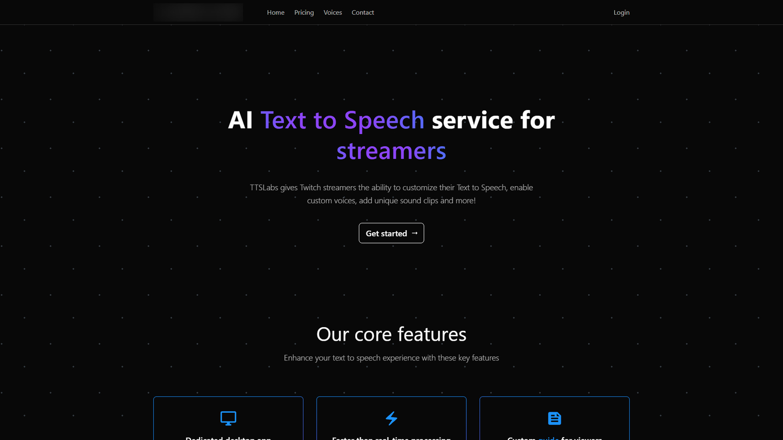 TTSLabs — интерфейс нейросети TTSLabs — интерфейс нейросети