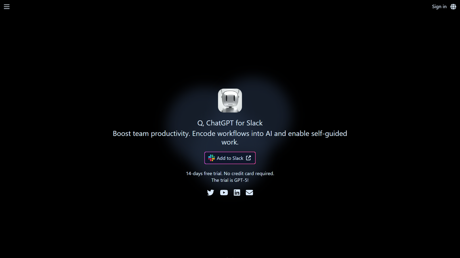 Q — ChatGPT для Slack — интерфейс нейросети Q — ChatGPT для Slack — интерфейс нейросети