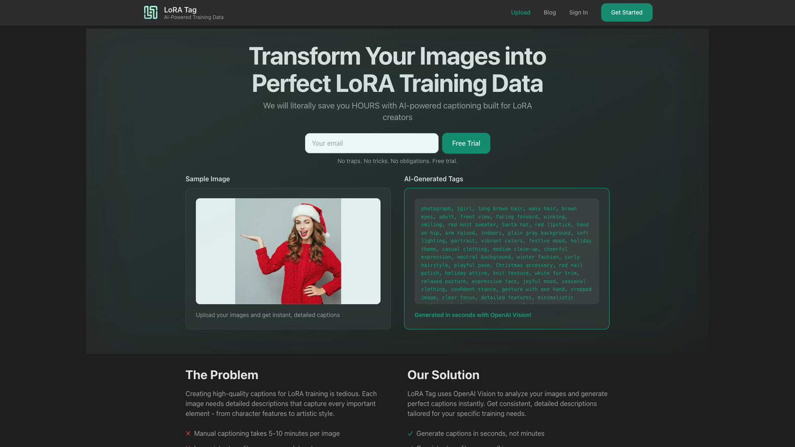 LoraTag — интерфейс нейросети LoraTag — интерфейс нейросети