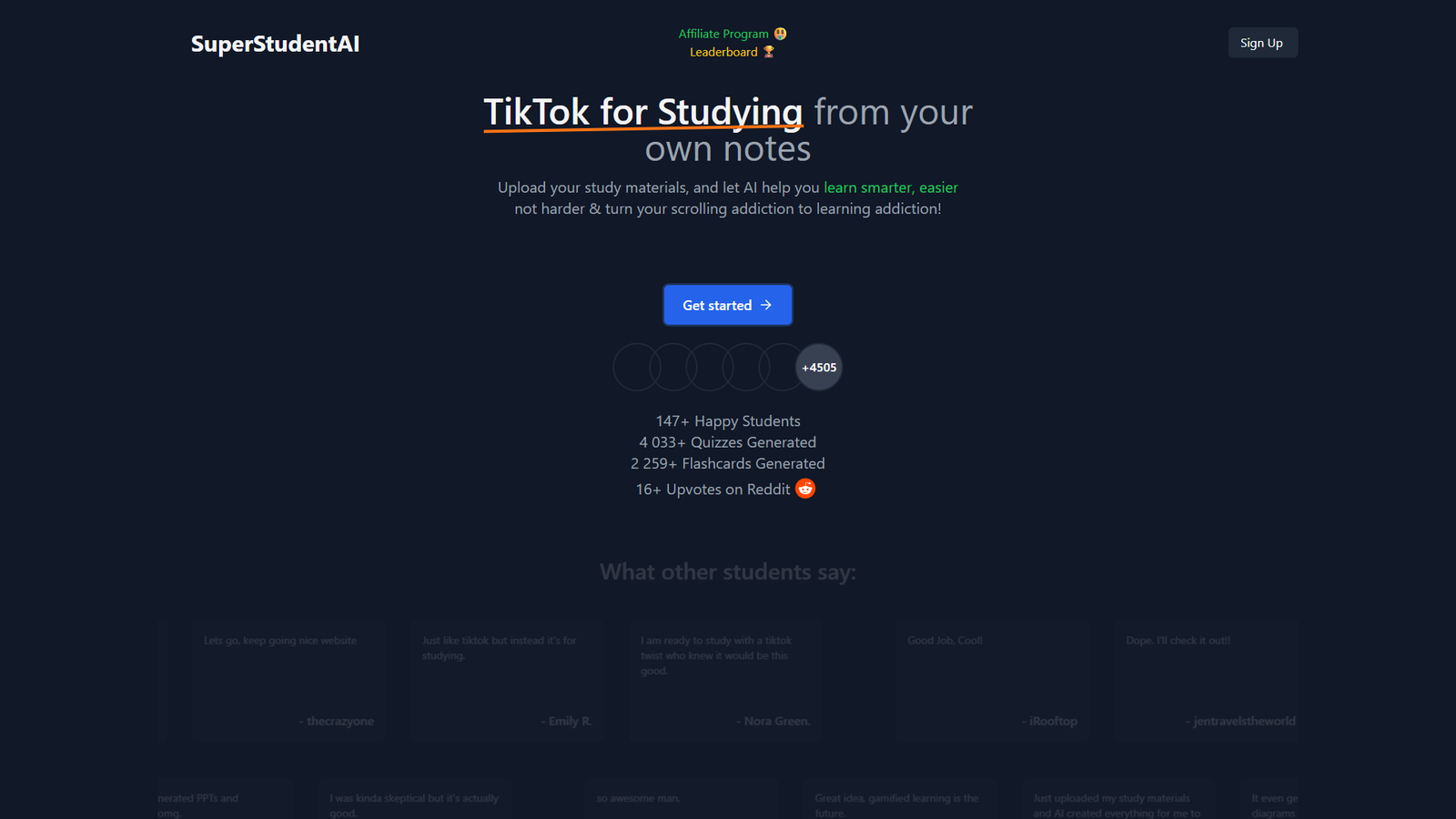 SuperStudentAI — интерфейс нейросети SuperStudentAI — интерфейс нейросети