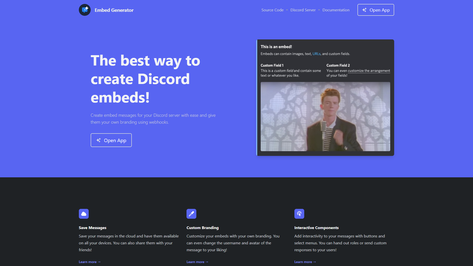 Embed Generator — интерфейс нейросети Embed Generator — интерфейс нейросети